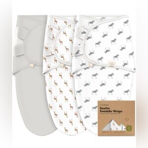 KeaBabies | Swaddle Wraps Set of 3